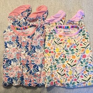 Magnetic Me Modal Magnetic Footies - Girls 6-9 Months 2 Count